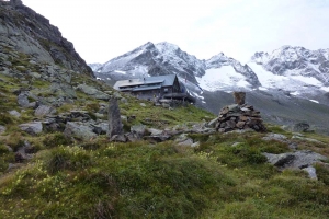 Die Kasseler Hütte in den Zillertaler Alpen